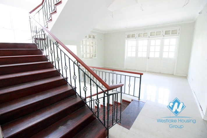 Large house for rent in Ciputra compound, Tay Ho, Hanoi - Unfurnished